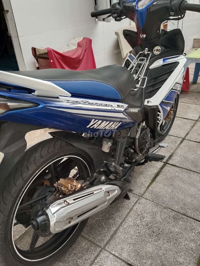 Yamaha Exciter 2014 Trắng Xanh. Mua bán Xe máy tại Thị xã Tân Uyên Bình Dương được đăng bởi Phan Tam hình 3