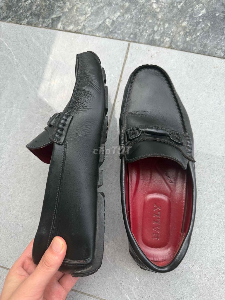 Giày lười nam Bally da đen size 40.5. Mua bán Giày dép tại Quận Cầu Giấy Hà Nội được đăng bởi sơn hình 1