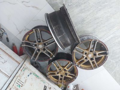 2 bộ mâm R15, 5 lổ ốc, hệ lổ 11cm. Mua bán Phụ tùng xe tại Huyện Cái Bè Tiền Giang được đăng bởi AN