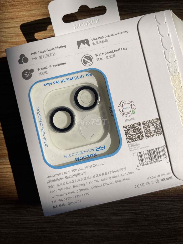 Bộ lens bảo vệ camera KUZOOM PVD 2 tâng dành cho i. Mua bán Phụ kiện (Màn hình, Chuột...) tại Quận Thanh Khê Đà Nẵng được đăng bởi jimmy hình 1