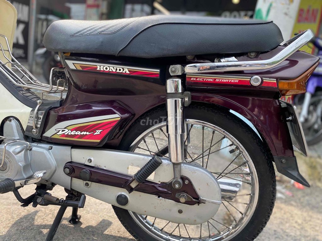 Honda Dream Thái 1997 Nâu đỏ. Mua bán Xe máy tại Huyện Hóc Môn Tp Hồ Chí Minh được đăng bởi xe máy Tùng Liên  hình 6