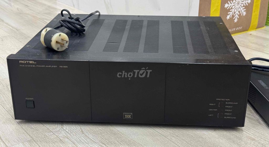 Bộ khuếch đại Rotel RB-985 THX Đen. Mua bán Tivi, Âm thanh tại Quận Bình Thạnh Tp Hồ Chí Minh được đăng bởi Nguyễn thị thanh tâm hình 1