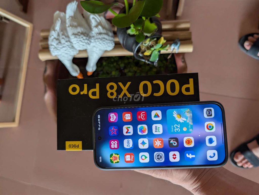 POCO X8 Pro 8GB/256GB chính hãng Xanh. Mua bán Điện thoại tại Huyện Gò Dầu Tây Ninh được đăng bởi Lê Minh Trí hình 1