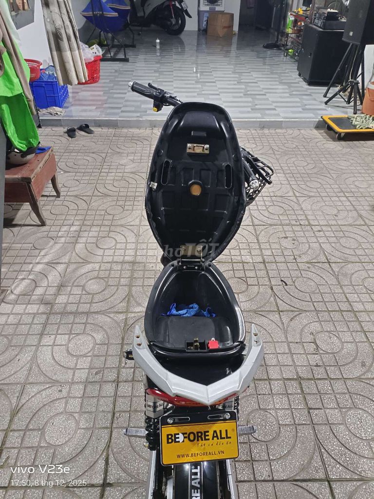 Xe đạp điện Before All S3E Đen đẹp đủ phụ kiện. Mua bán Xe điện tại Huyện Nhơn Trạch Đồng Nai được đăng bởi như quỳnh  hình 5