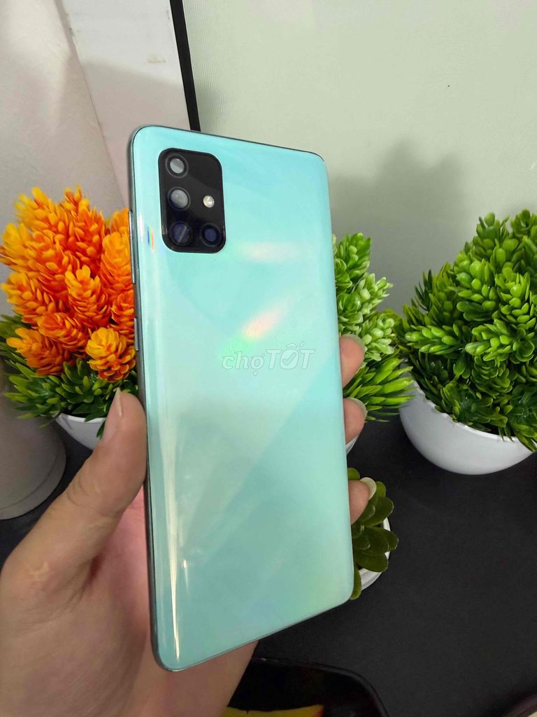 Samsung Galaxy A71 8GB/128GB Xanh Ngọc. Mua bán Điện thoại tại Quận Cầu Giấy Hà Nội được đăng bởi Sim số Luxury hình 1
