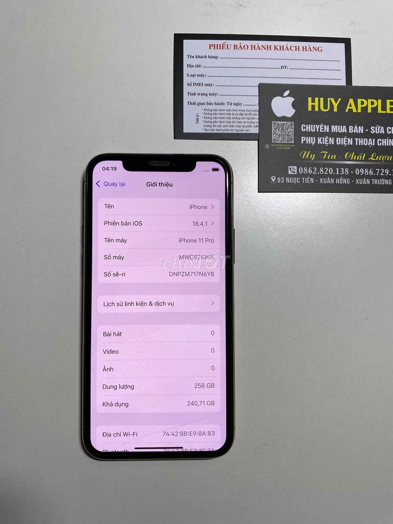 ⚠️ 11PRO - Vàng Gold - 256Gb. Mua bán Điện thoại tại Huyện Xuân Trường Nam Định được đăng bởi Huy Apple hình 6