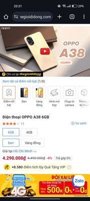 OPPO A38 6-128 NEWSEAL