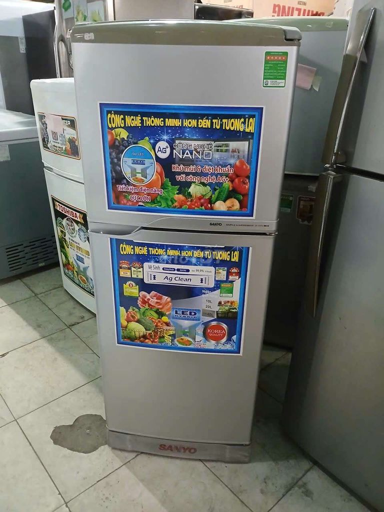 Tủ lạnh SANYO 140 lít 2 cửa. Mua bán Tủ lạnh tại Quận 7 Tp Hồ Chí Minh được đăng bởi Điện Máy Sạch Mát hình 1