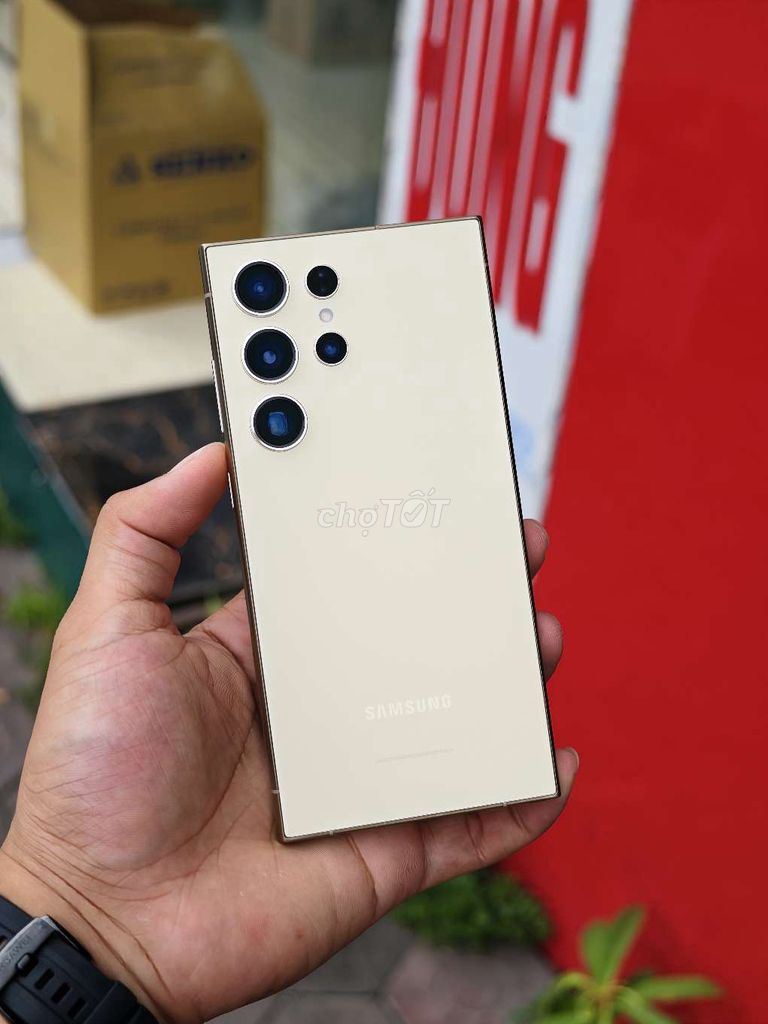 🔥SAMSUNG S24ULTRA 12/512GB GOLD NGUYÊN BẢN 98%👇. Mua bán Điện thoại tại Quận Hải An Hải Phòng được đăng bởi 98 Ngô Gia Tự Hoàng Dũng Mobile Ngã 3 Văn Cao hình 1