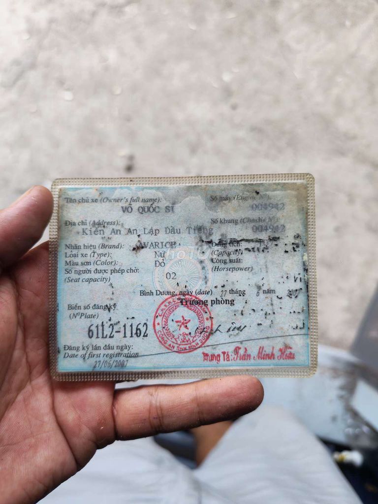 Cần thanh lí xe máy móc êm ru dàng áo đẹp. Mua bán Xe máy tại Huyện Xuyên Mộc Bà Rịa - Vũng Tàu được đăng bởi Nguyen Quan hình 6