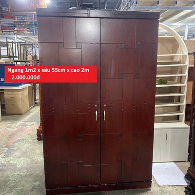 Tủ quần áo gỗ cũ thanh lý. Mua bán Tủ, kệ gia đình tại Quận 3 Tp Hồ Chí Minh được đăng bởi MsĐông 