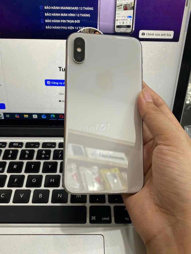 Iphone X 64G Bạc VC/A  Pin 100% giá rẻ. Mua bán Điện thoại tại Quận 3 Tp Hồ Chí Minh được đăng bởi Tuấn Nguyễn hình 1