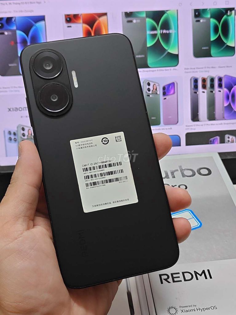 Xiaomi Redmi Turbo 4 Pro 256GB Đen. Mua bán Điện thoại tại Quận Hà Đông Hà Nội được đăng bởi Tài hình 1
