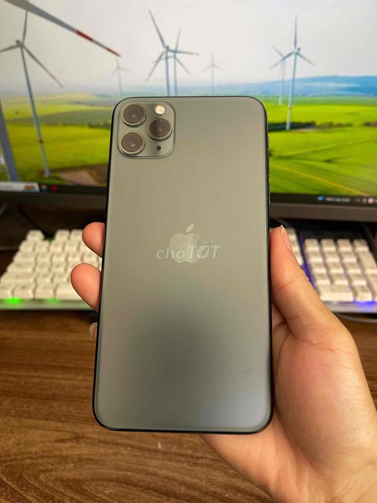11 Pro Max 256GB 2 Sim Vật lý Zin nguyên bản 99%. Mua bán Điện thoại tại Quận Lê Chân Hải Phòng được đăng bởi Huy Tưởng Mobile hình 1