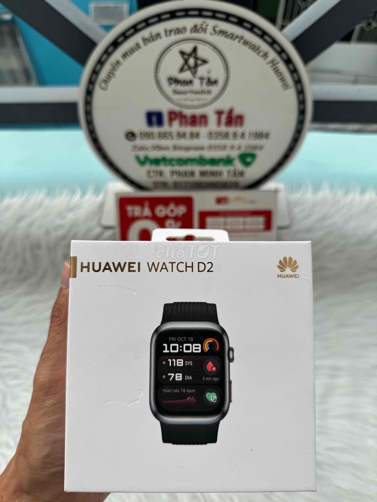 Huawei Watch D2 Black bảo hành 2 năm 31/10/2026