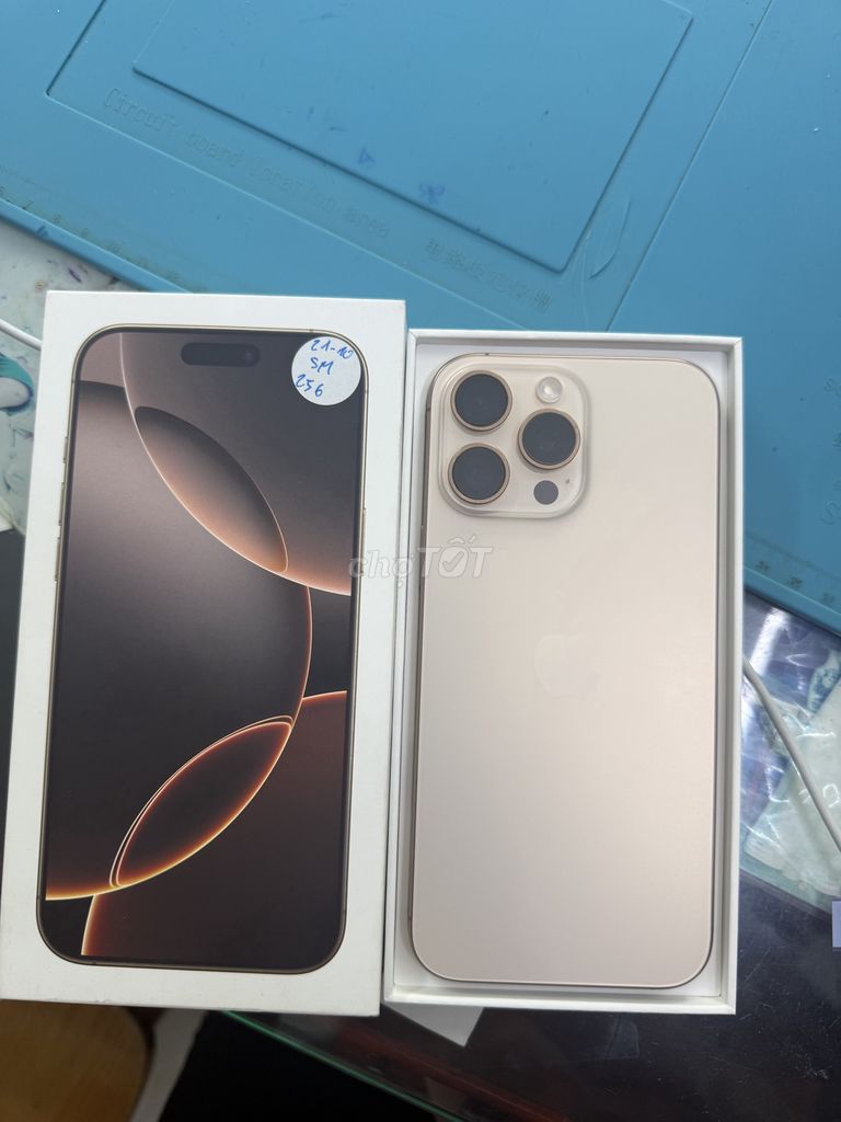 Apple iPhone 16 Pro Max 256GB Vàng Việt Nam. Mua bán Điện thoại tại Quận Nam Từ Liêm Hà Nội được đăng bởi Hien Dang hình 1