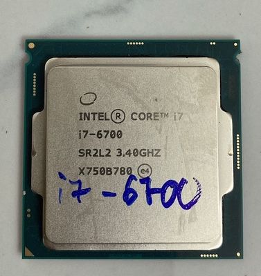 CPU Intel Core i7 6700(4.0GHz,8M,4Cores 8 Threads)
