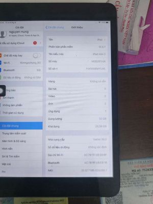 Thanh lý ipad mini 2. Mua bán Máy tính bảng tại Thành phố Biên Hòa Đồng Nai được đăng bởi Hùng 