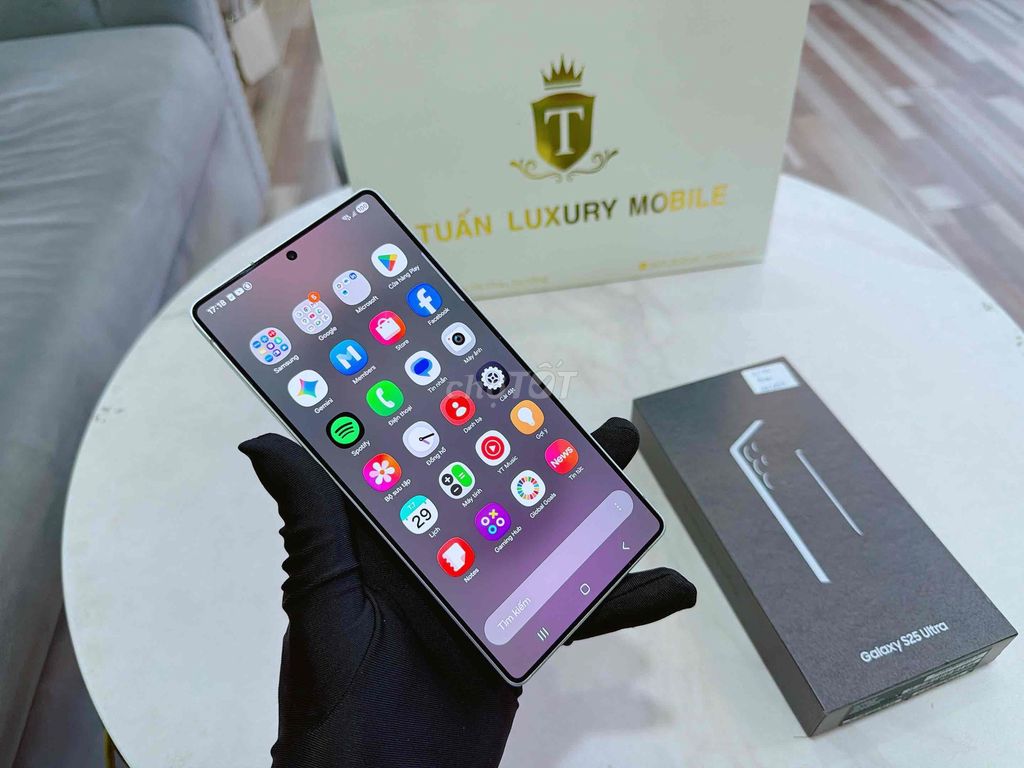 Samsung S25 Ultra 256G trắng VN 99% BH 04/2026. Mua bán Điện thoại tại Quận Hải Châu Đà Nẵng được đăng bởi TUẤN LUXURY MOBILE ĐÀ NẴNG hình 1