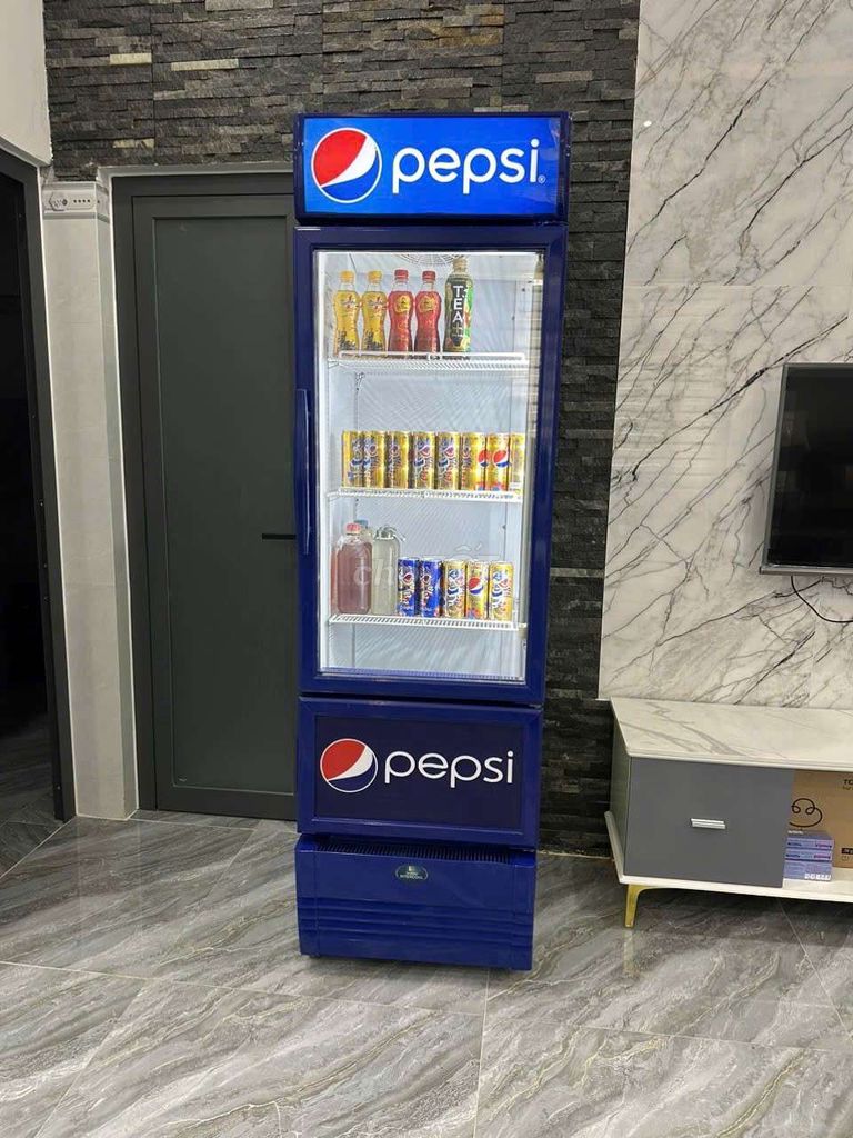 Tủ mát Pepsi 400 lít Xanh dương. Mua bán Tủ lạnh tại Quận 7 Tp Hồ Chí Minh được đăng bởi Điện Lạnh Giá Tốt hình 1