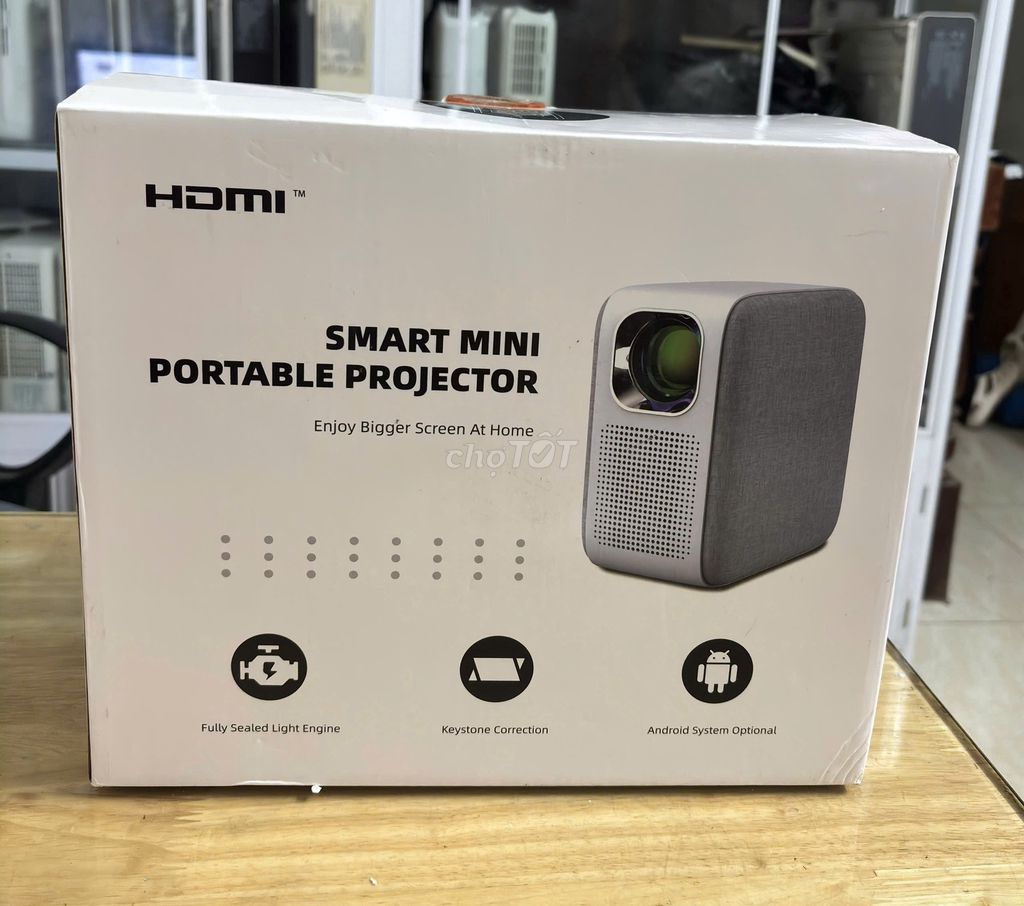 Máy chiếu mini HoCi C3 đã qua sử dụng. Mua bán Đồ dùng văn phòng tại Quận Hai Bà Trưng Hà Nội được đăng bởi Thị Thùy Dung Nguyễn (smilenocry) hình 1