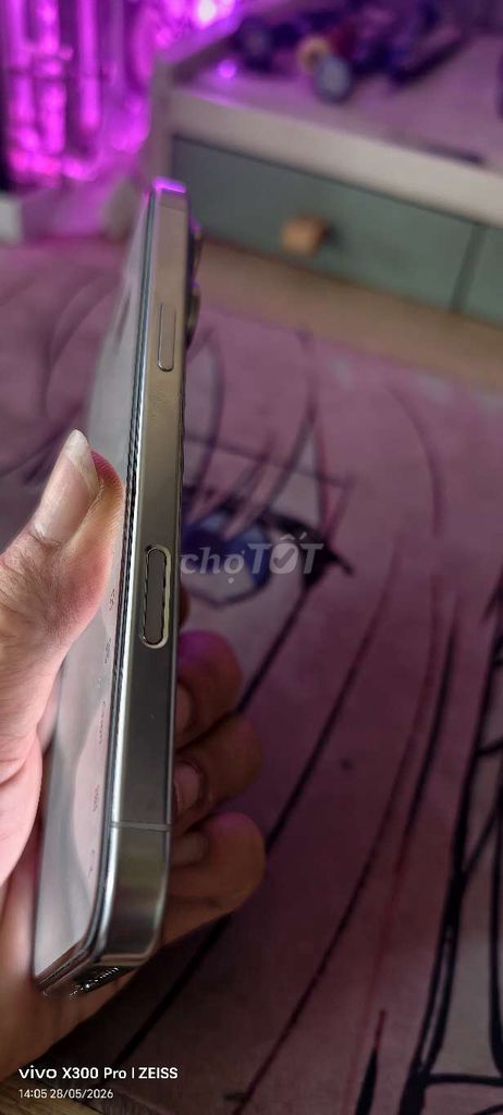 iPhone 16 Pro Max 256GB Xám. Mua bán Điện thoại tại Huyện Bàu Bàng Bình Dương được đăng bởi le tuan anh hình 1