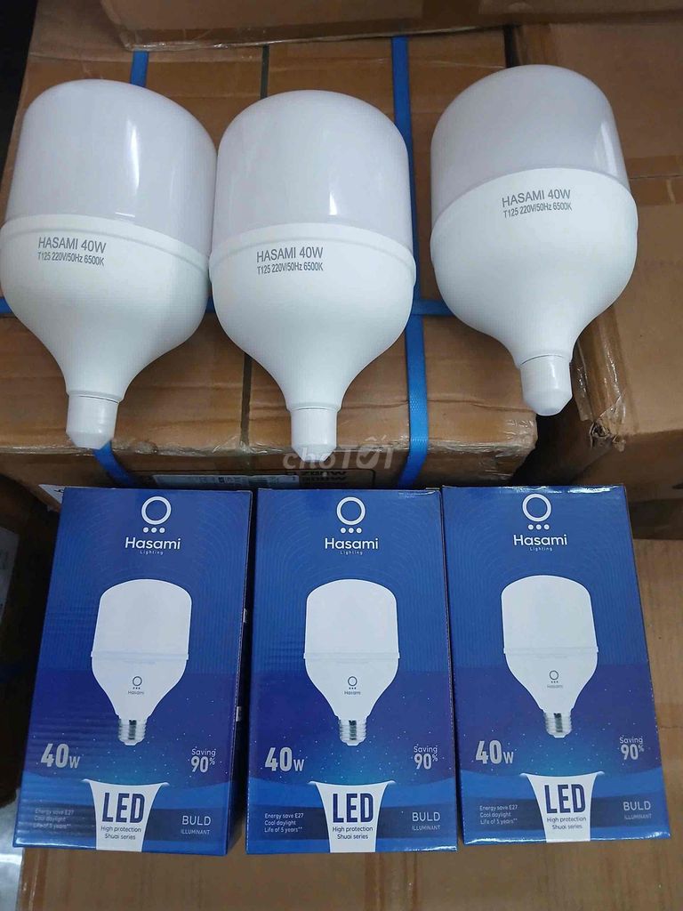 Thanh Lí bóng đèn LED Hasami 40W Trắng. Mua bán Đèn tại Quận Ngũ Hành Sơn Đà Nẵng được đăng bởi Nhung Em hình 1