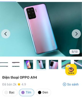OPPO A94 8GB/128GB Tím