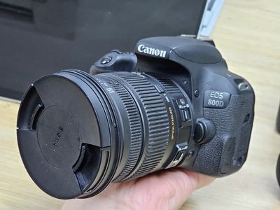 Máy ảnh canon EOS 800D + Len Sigma 17-50mm