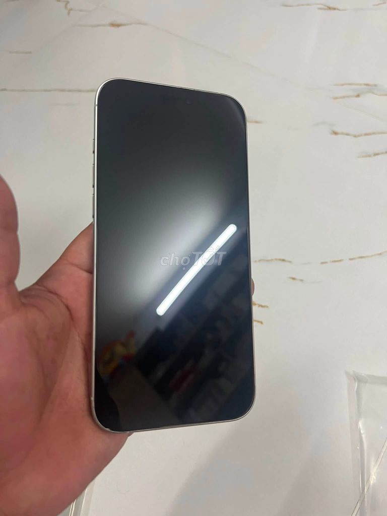 Apple iPhone 16 Pro Max 256GB Bạc Mỹ 100%. Mua bán Điện thoại tại Quận 10 Tp Hồ Chí Minh được đăng bởi Hội Đồ Điện Tử hình 1
