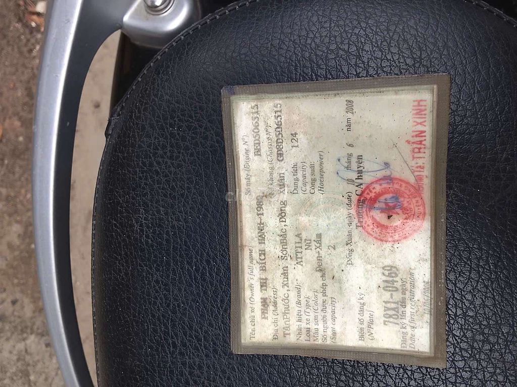 Bán Attila. Mua bán Xe máy tại Thành phố Nha Trang Khánh Hòa được đăng bởi TVT hình 5