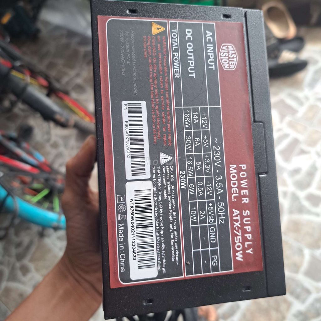 Nguồn máy tính ATX-750W Đen nguyên zin. Mua bán Linh kiện (RAM, Card...) tại Thành phố Tây Ninh Tây Ninh được đăng bởi tứ hình 1