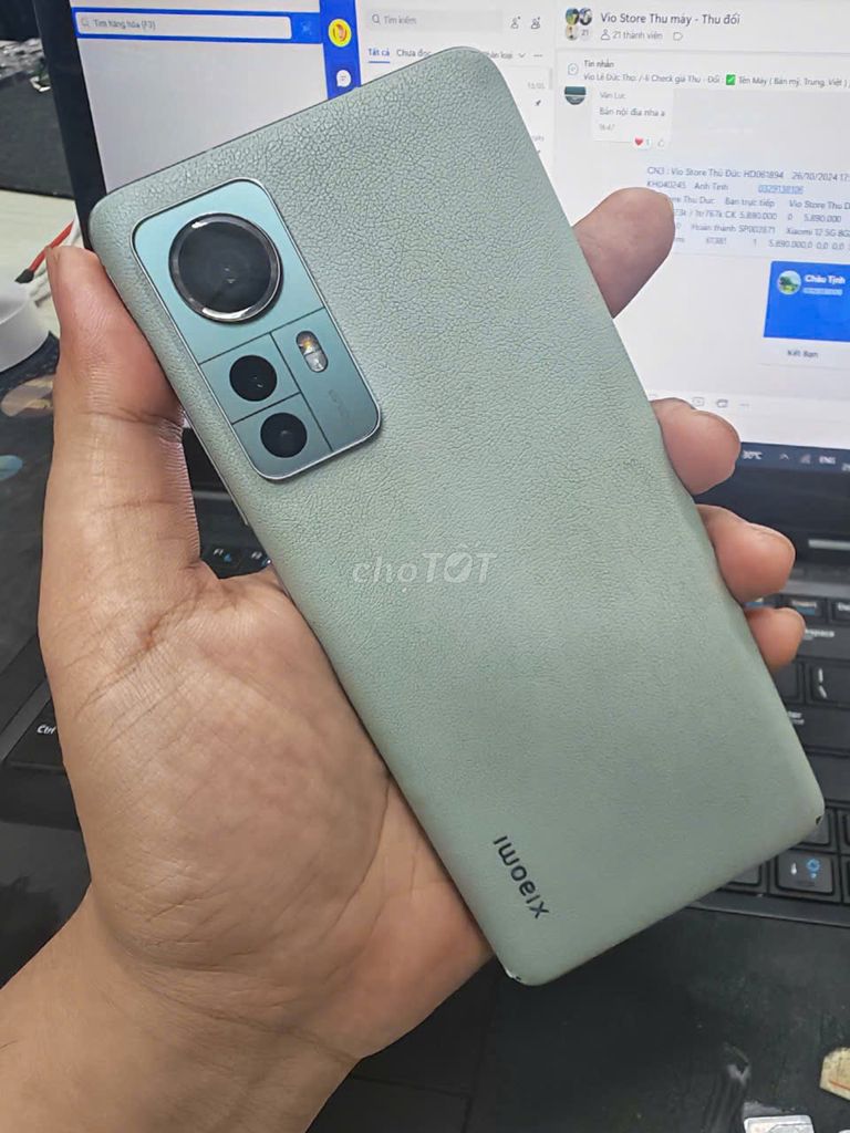 Xiaomi 12 8GB/256GB  Likenew Thanh Lý. Mua bán Điện thoại tại Quận Gò Vấp Tp Hồ Chí Minh được đăng bởi Võ Tấn Vui  hình 1
