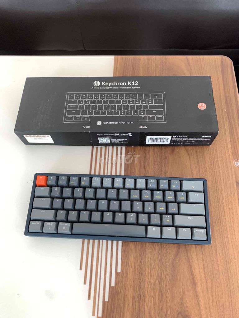 Bàn phím Keychron K12 nhôm led - như mới. Mua bán Phụ kiện (Màn hình, Chuột...) tại Thành phố Biên Hòa Đồng Nai được đăng bởi Thành Đạt hình 1
