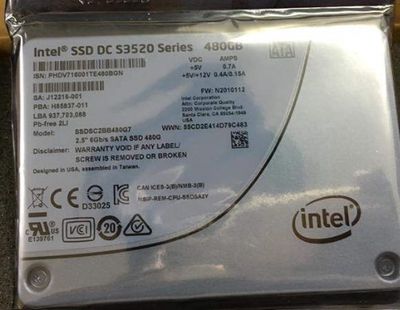 Ổ Cứng SSD Intel 480Gb