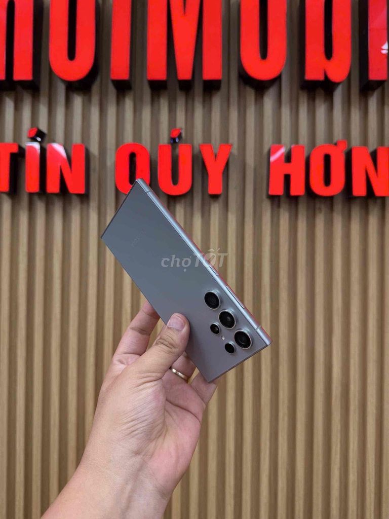 Samsung S24 Ultra 12GB/256GB Xám. Mua bán Điện thoại tại Quận Đống Đa Hà Nội được đăng bởi  HT Mobie Trả góp nợ xáu bao duyệt hình 1