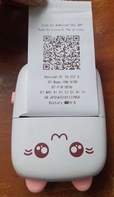 Máy in nhiệt mini in bill qua Bluetooth xài tốt. Mua bán Đồ dùng văn phòng tại Quận 12 Tp Hồ Chí Minh được đăng bởi MON Đồ Cũ