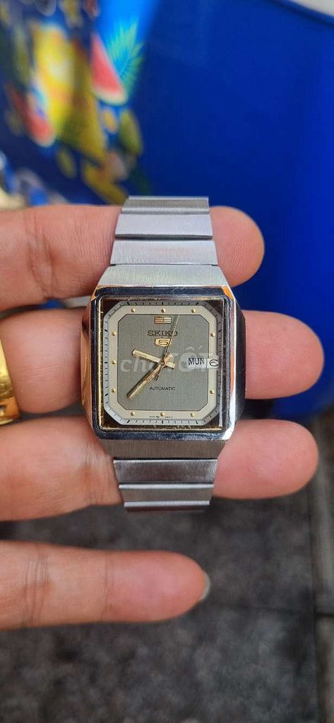Đồng hồ Seiko 5 Nam Kim loại Bạc. Mua bán Đồng hồ tại Quận 6 Tp Hồ Chí Minh được đăng bởi Bình Nước trà hình 1