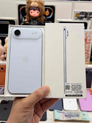 🌿 IPhone 17 Air 256G VN/a P100 Sạc 9Lần BH 04/27