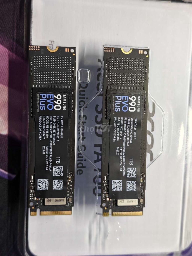Ssd Samsung. Mua bán Linh kiện (RAM, Card...) tại Huyện Sơn Động Bắc Giang được đăng bởi Chu Khánh Duy hình 1