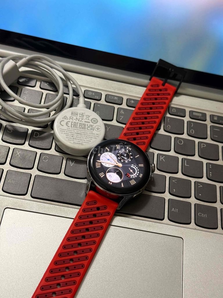 Huawei Watch 3 Đỏ 48mm xài e sim độc lập. Mua bán Thiết bị đeo thông minh tại Quận Bình Tân Tp Hồ Chí Minh được đăng bởi PK UY TÍN hình 1