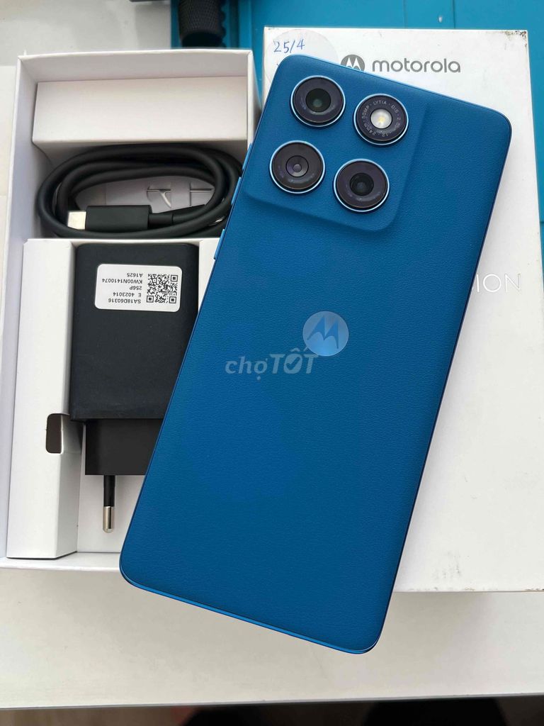 Motorola Edge 60 Fusion 2025 Xanh 256GB. Mua bán Điện thoại tại Quận 12 Tp Hồ Chí Minh được đăng bởi OkShop hình 1