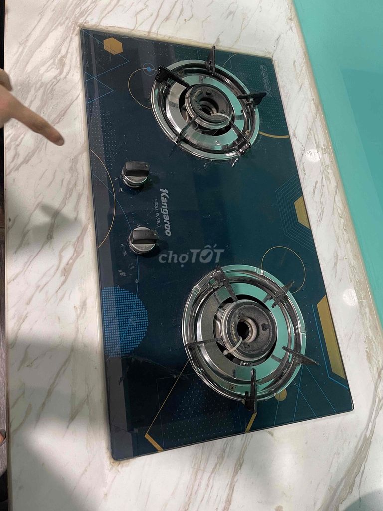 Bếp gas Kangaroo KG538G Đen. Mua bán Bếp, lò, đồ điện nhà bếp tại Thành phố Biên Hòa Đồng Nai được đăng bởi ngoc phú hình 1