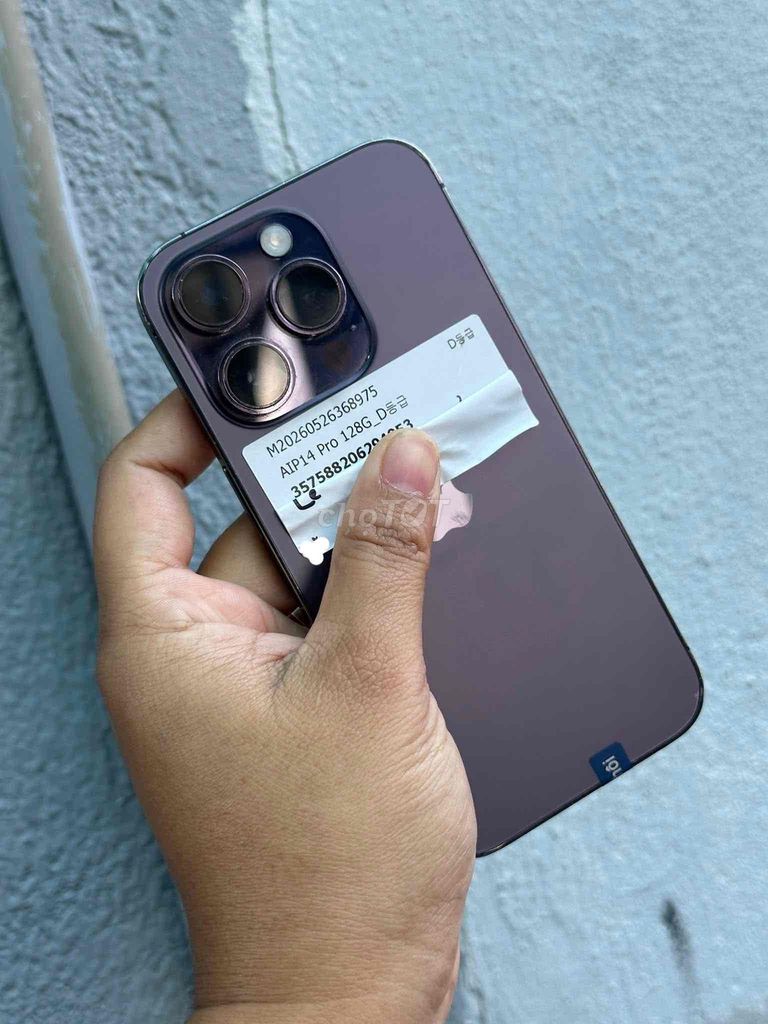 Apple iPhone 14 Pro 128GB Tím Đã sử dụng. Mua bán Điện thoại tại Thành phố Biên Hòa Đồng Nai được đăng bởi nguyễn lê store hình 1