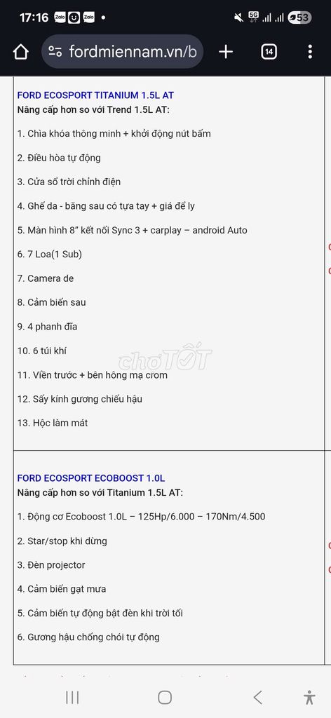 2018 Titanium 1.0 EcoBoost - bản đặc biệt. Mua bán Ô tô tại Huyện Thanh Trì Hà Nội được đăng bởi Thành hình 12