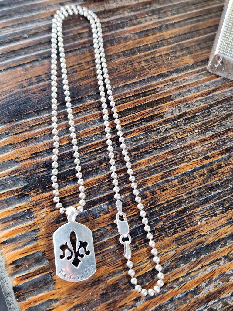 Dây chuyền Nam Bạc. Mua bán Phụ kiện thời trang khác tại Quận 10 Tp Hồ Chí Minh được đăng bởi Antique unique GIAO LƯU SƯU TẦM hình 1