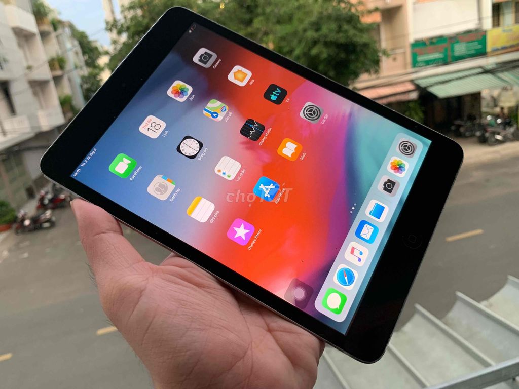 iPad mini 2 có sài Sim 4G+Wifi, Youtube Zalo Fb