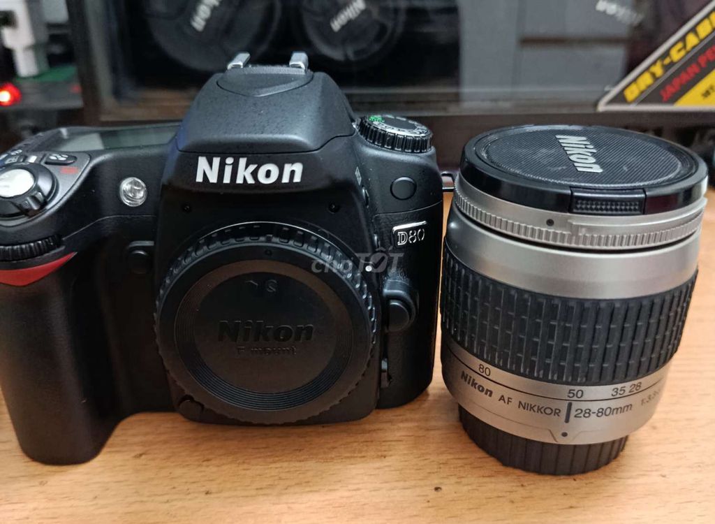 Máy ảnh Nikon D80 28-80mm Đen. Mua bán Máy ảnh, Máy quay tại Quận Ba Đình Hà Nội được đăng bởi Hieu hình 1