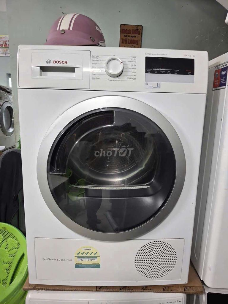 Máy sấy Bơm nhiệt Bosch 9kg zin đẹp có BH. Mua bán Máy giặt tại Quận 7 Tp Hồ Chí Minh được đăng bởi Pi trần hình 1