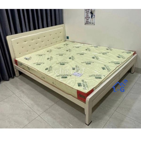 GIƯỜNG SẮT )GIƯỜNG SẮT$GIƯỜNG SẮT!GIƯỜNG SẮT@. Mua bán Giường, chăn ga gối nệm tại Quận Tân Bình Tp Hồ Chí Minh được đăng bởi NỘI THẤT LÂM GIA PHÁT  hình 1